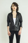 SOPHIE VESTE EN CUIR BIKER FEMME